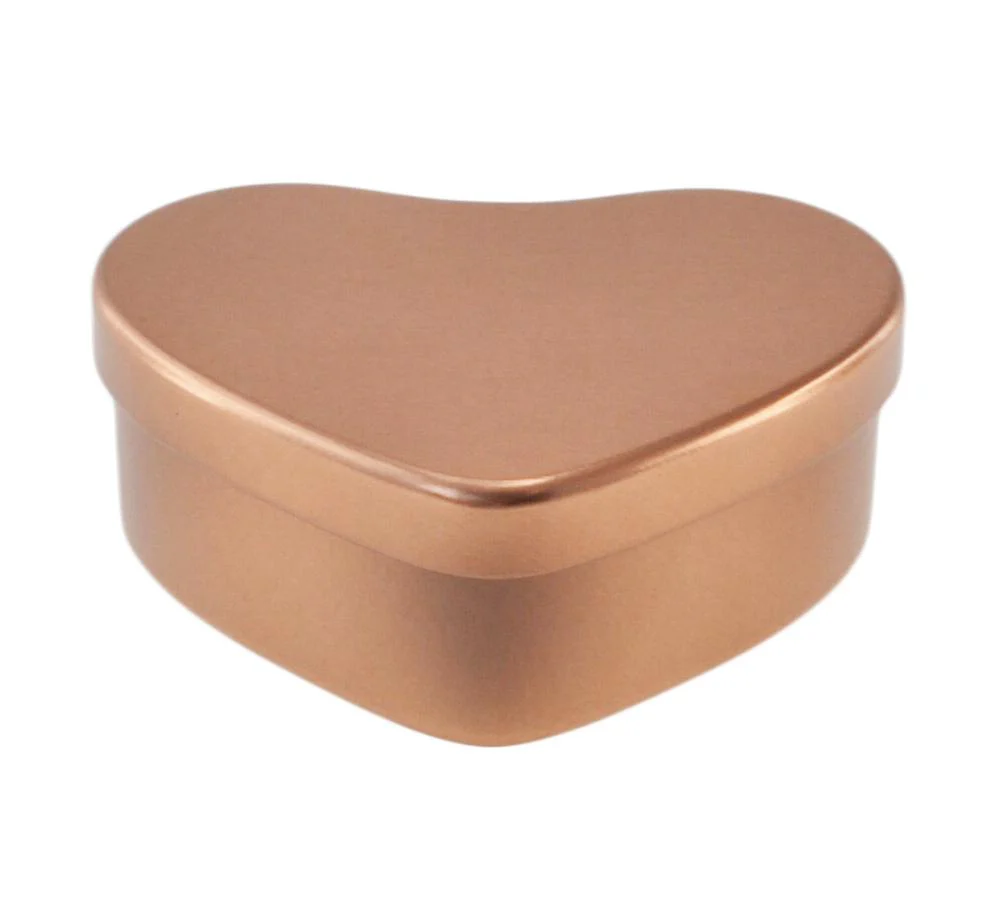 Roségold Herzdose 