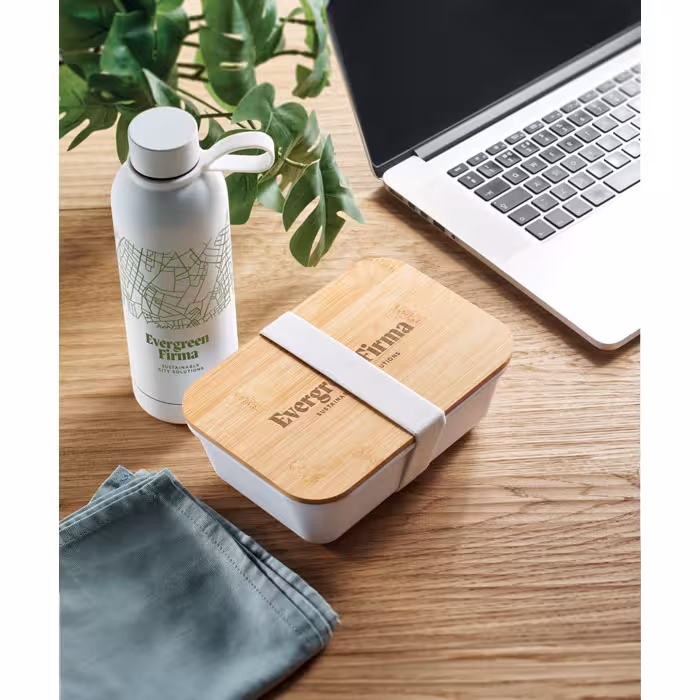 2-teiliges Lunch-Set - Mit Lunchbox und Isolierflasche