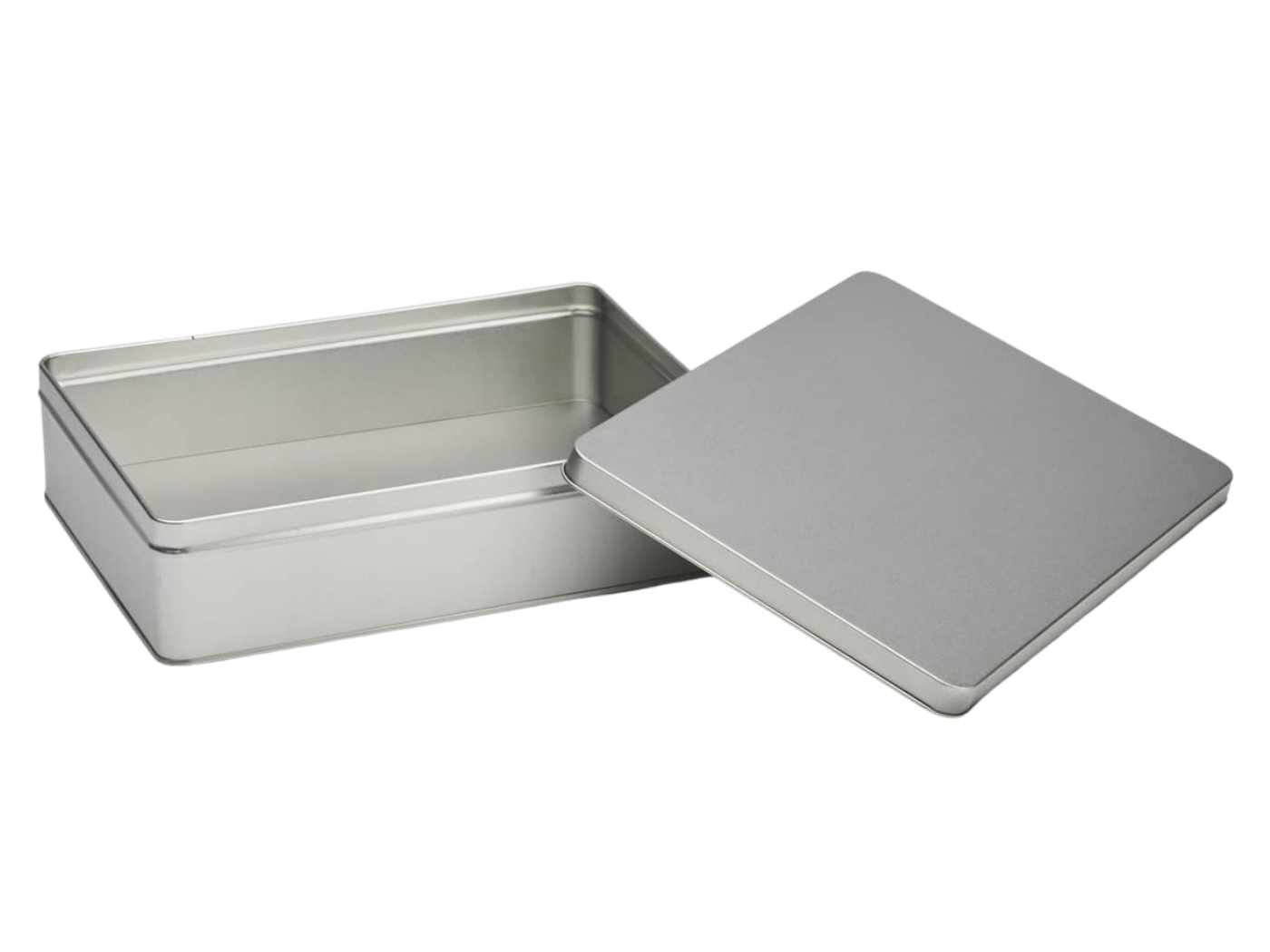 Rechteckige Dose mit Stülpdeckel | 244x185x60 mm