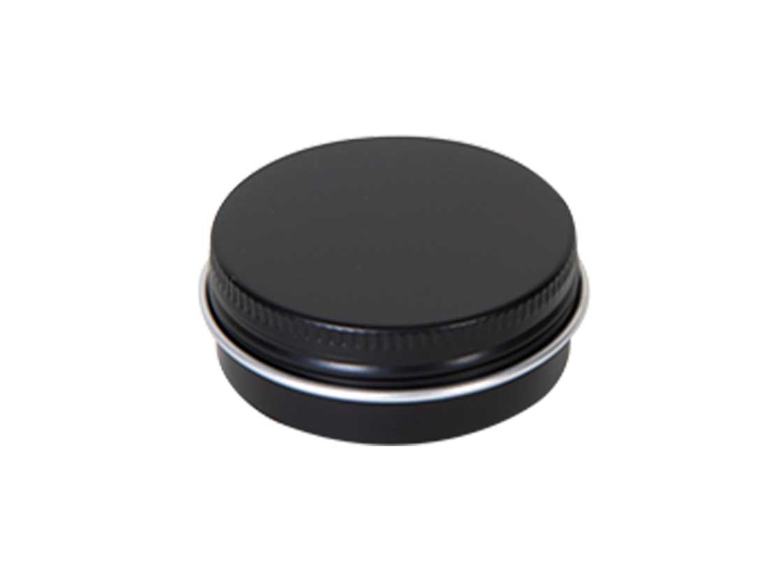 30ml Aluminiumdose mit Schraubdeckel | schwarz 30ml Aluminiumdose mit Schraubdeckel | schwarz