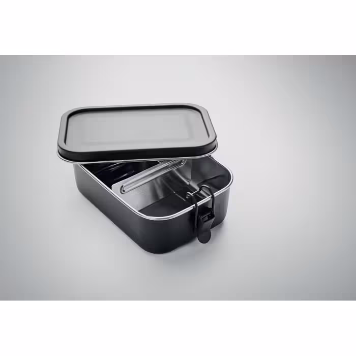 Edelstahl Lunchbox 750ml schwarz