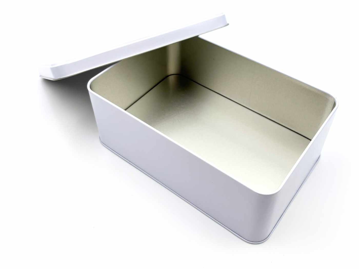 Kleine Stollendose, weiß