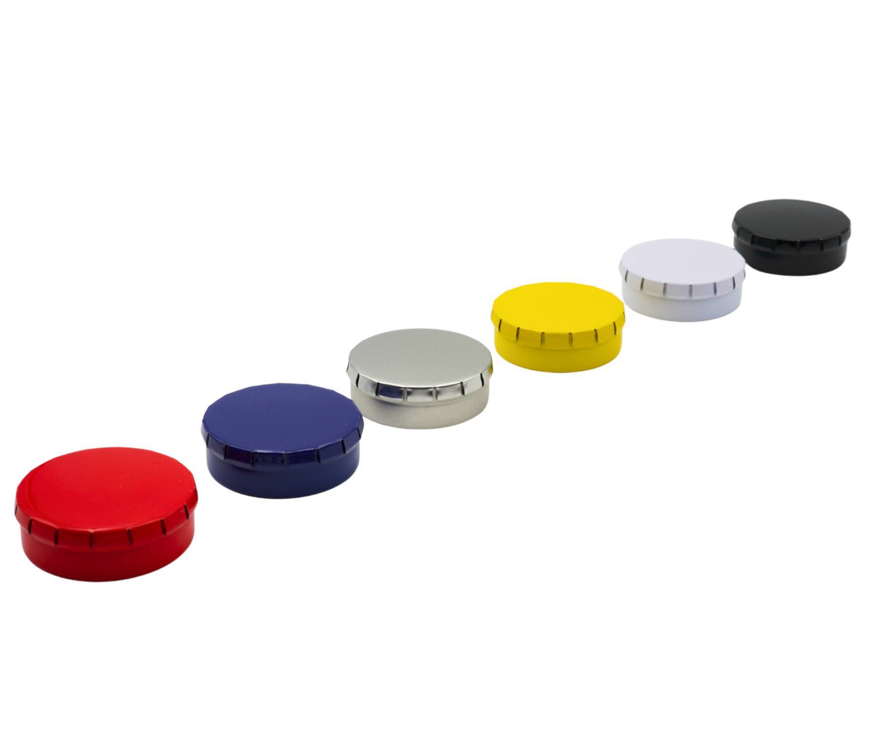 Klick-Klack Dose Ø45mm, Blau Klick-Klack Dose Ø45mm, Blau