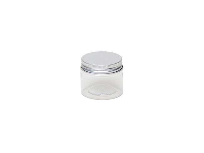 PET Dose mit Aluminium Schraubdeckel | 50ml PET Dose mit Aluminium Schraubdeckel | 50ml