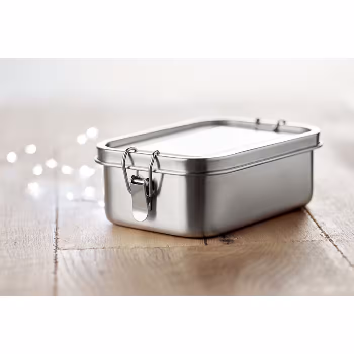 Edelstahl Lunchbox 750ml mit Klammern