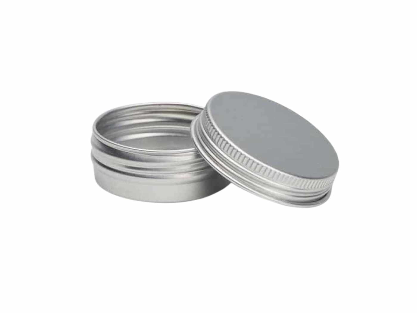 15ml Aluminiumdose mit Schraubdeckel | silber
