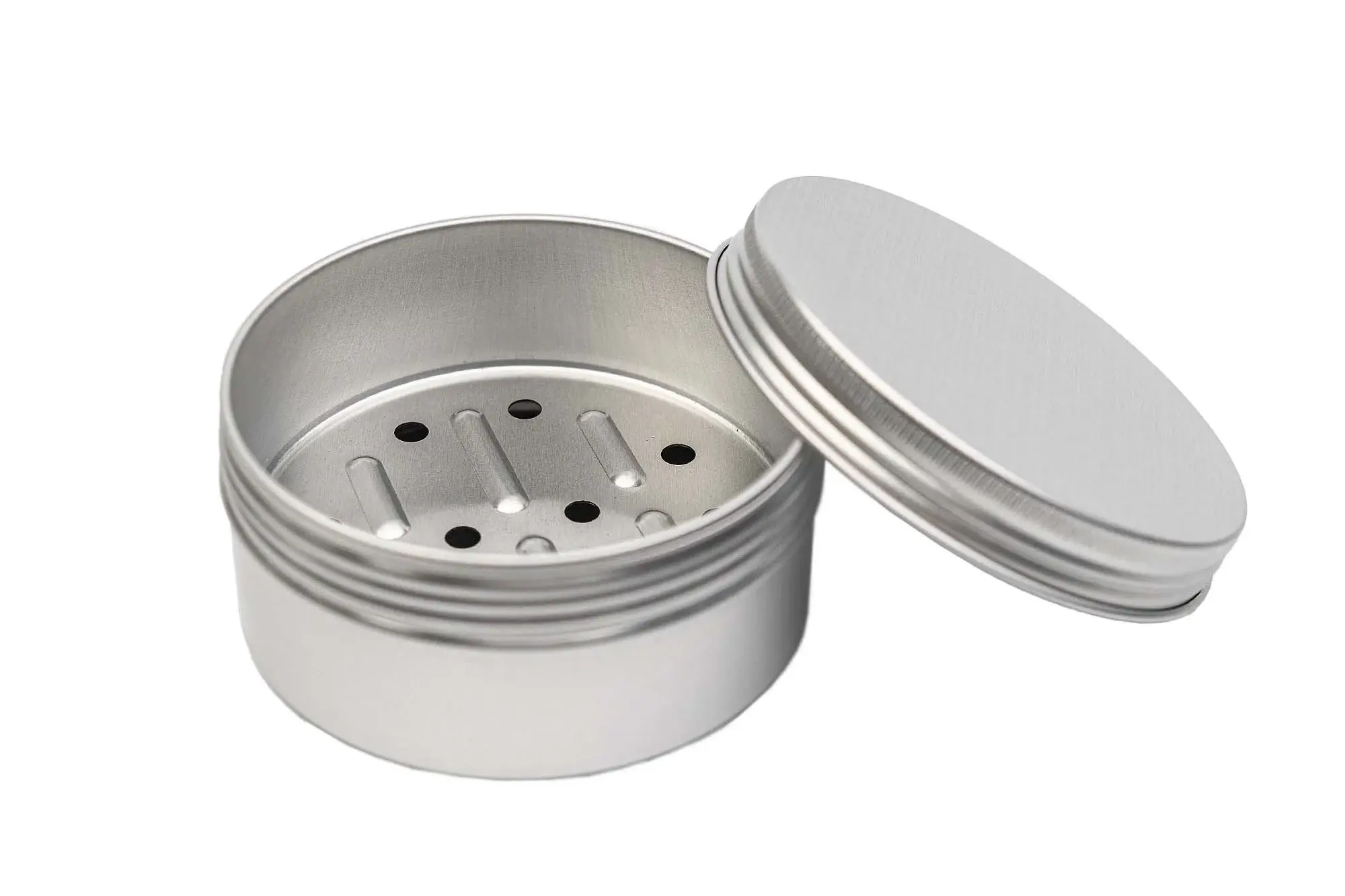 Große Seifendose, rund mit Abtropfgitter  Große Seifendose, rund mit Abtropfgitter