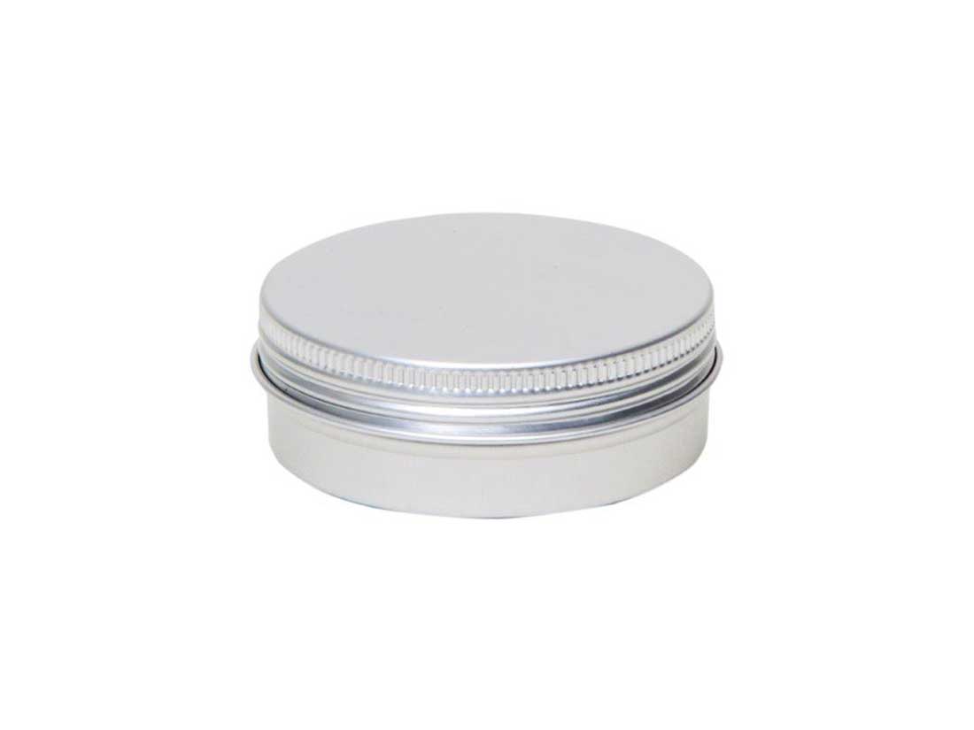 60ml Aluminiumdose mit Schraubdeckel | silber 60ml Aluminiumdose mit Schraubdeckel | silber