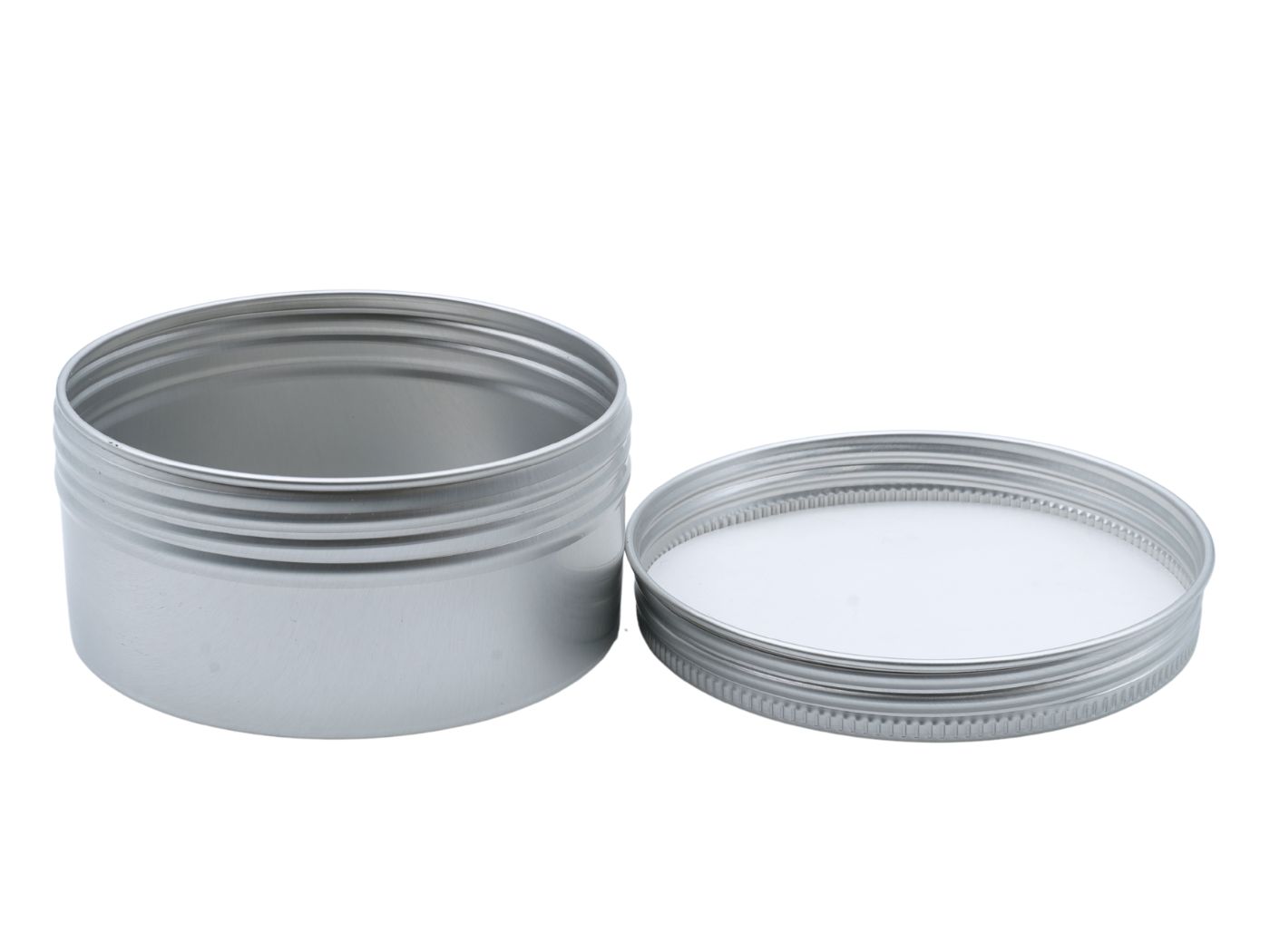 250ml Aluminiumdose mit Schraubdeckel | silber 250ml Aluminiumdose mit Schraubdeckel | silber