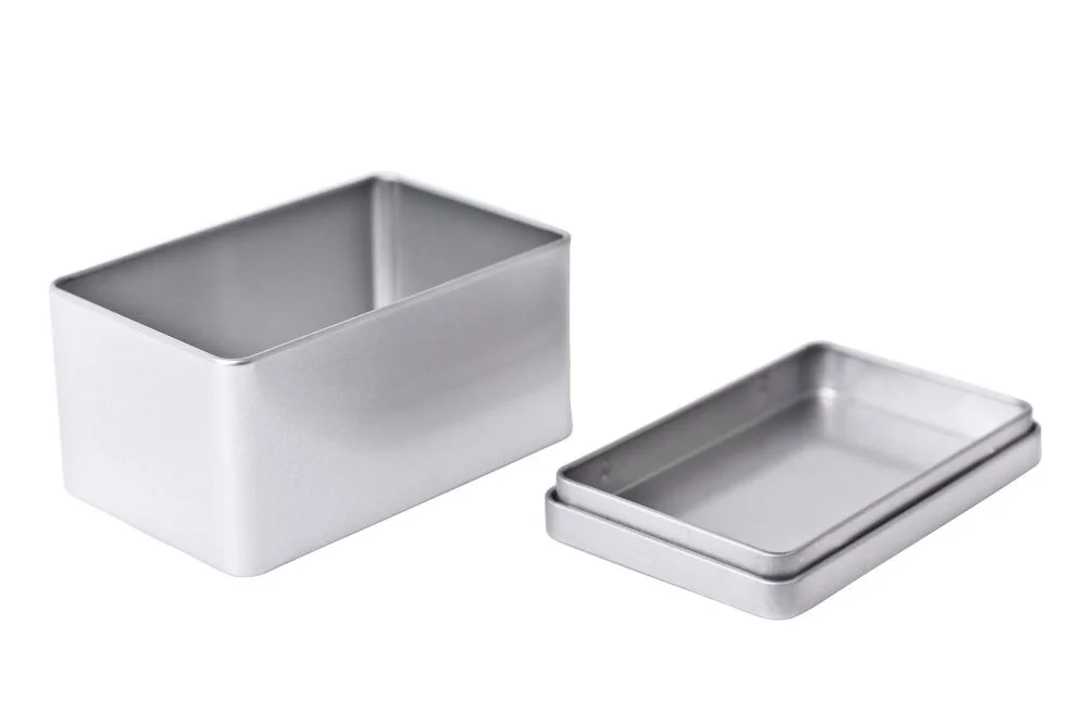 Metalldose mit Stülpdeckel Metalldose mit Stülpdeckel