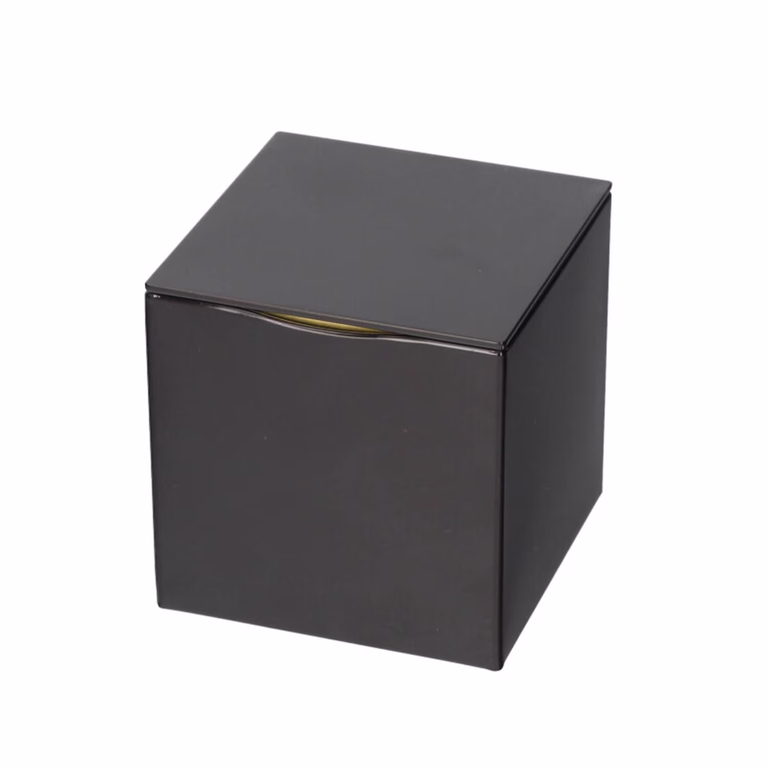 De Luxe Blechdose Schwarz 100 × 100 × 100 mm