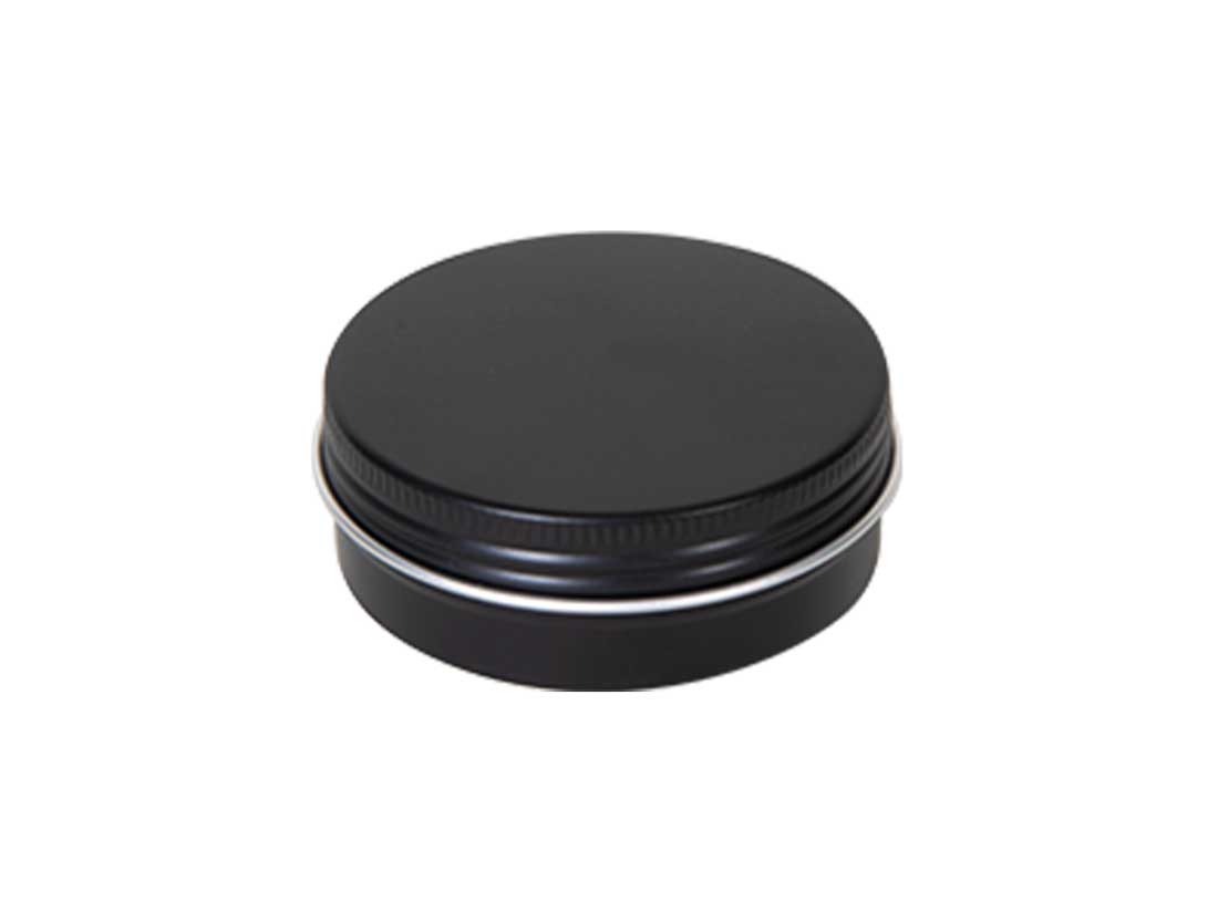 60ml Aluminiumdose mit Schraubdeckel | schwarz 60ml Aluminiumdose mit Schraubdeckel | schwarz