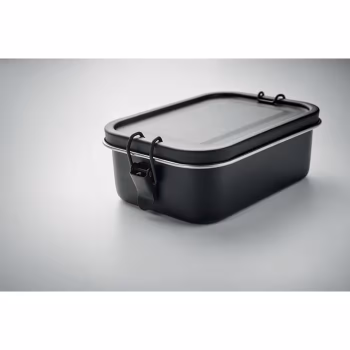 Edelstahl Lunchbox 750ml schwarz