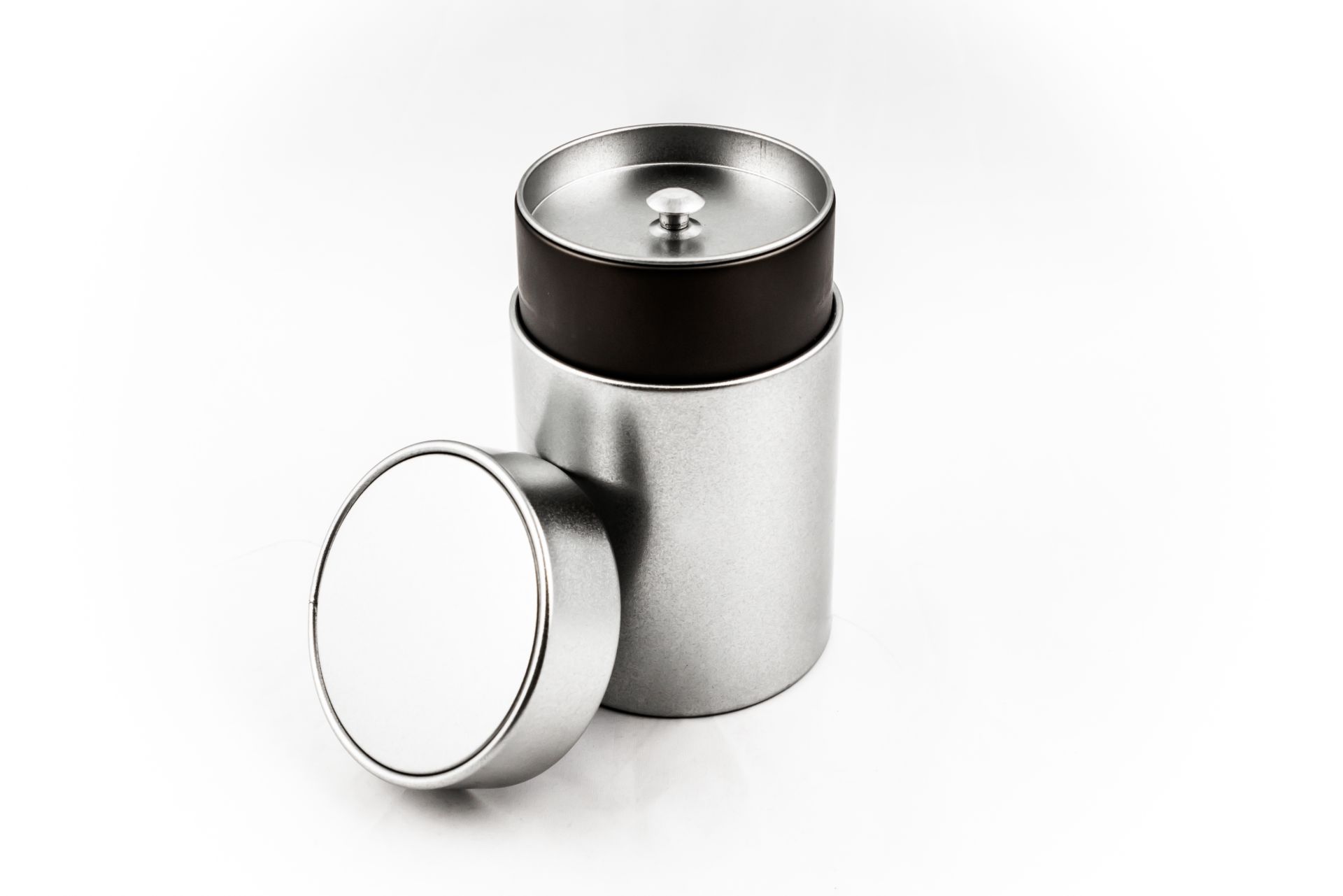 Premium Gewürzdose mit Aromadeckel, silber Premium Gewürzdose mit Aromadeckel, silber
