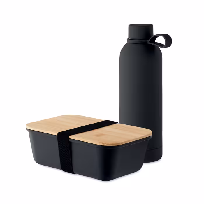 2-teiliges Lunch-Set - Mit Lunchbox und Isolierflasche