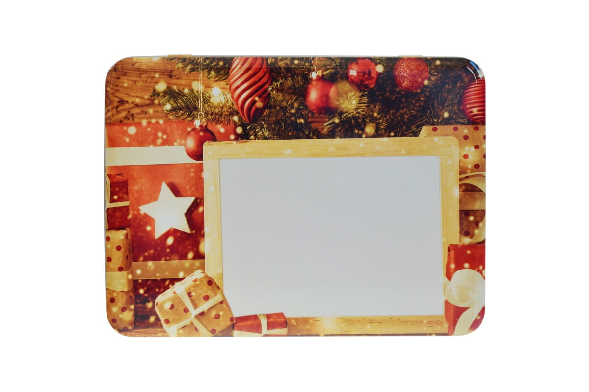 Eckige Weihnachtsdose  Eckige Weihnachtsdose