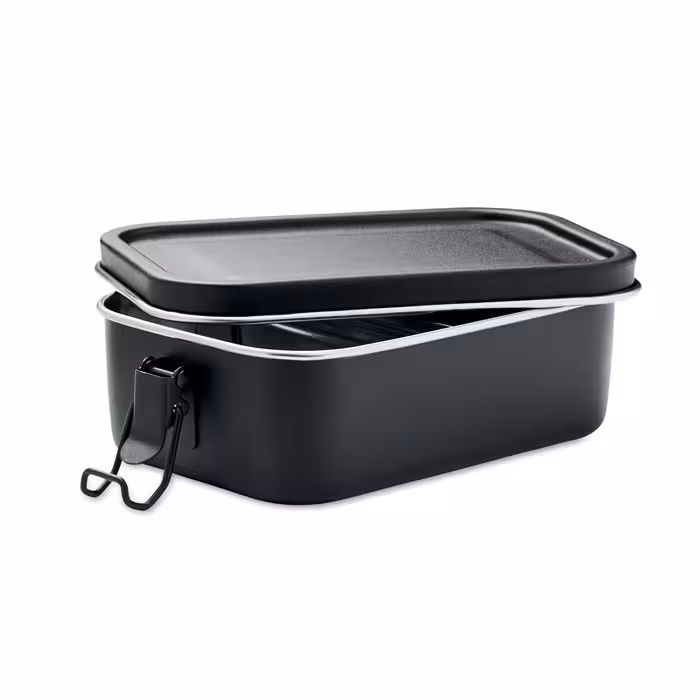 Edelstahl Lunchbox 750ml schwarz