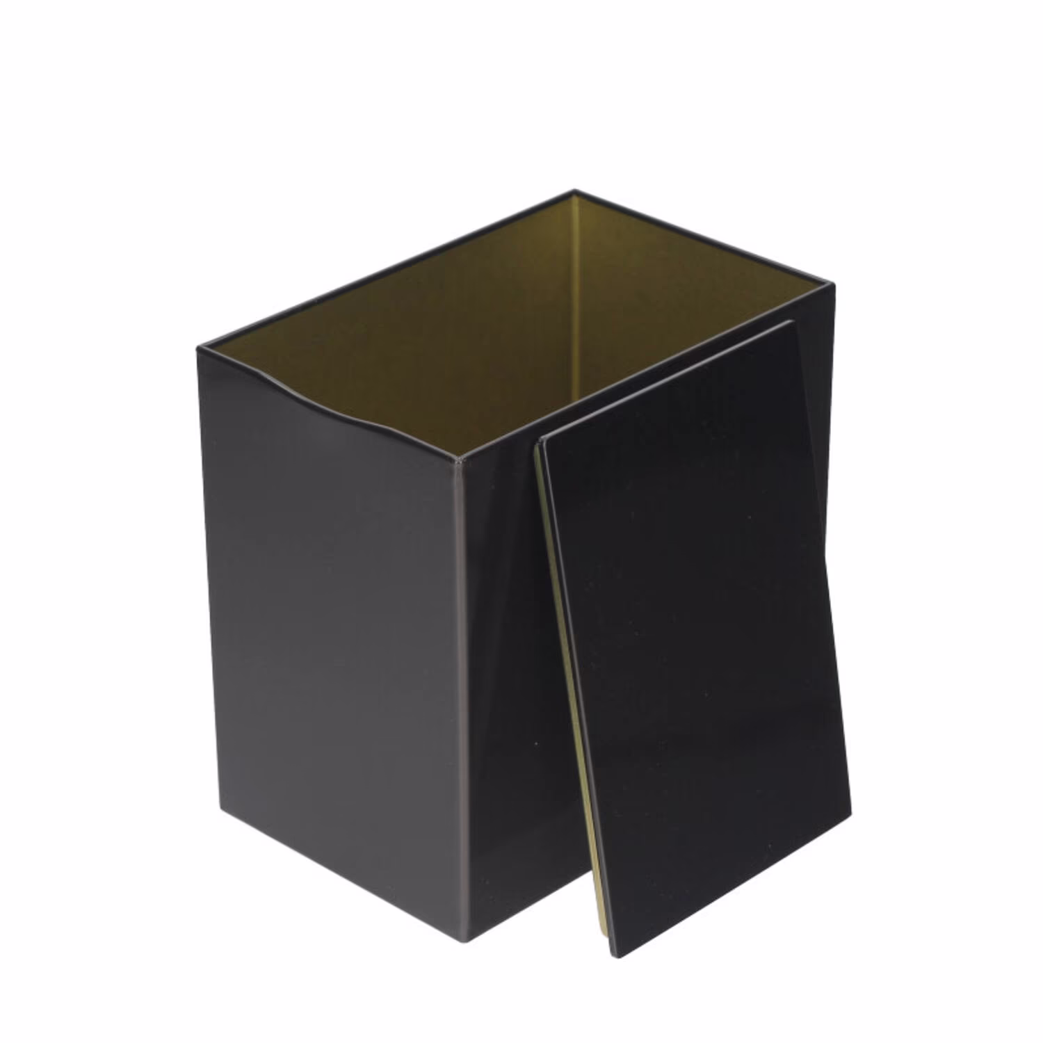 Hohe De Luxe Blechdose Schwarz 150 × 100 × 150 mm