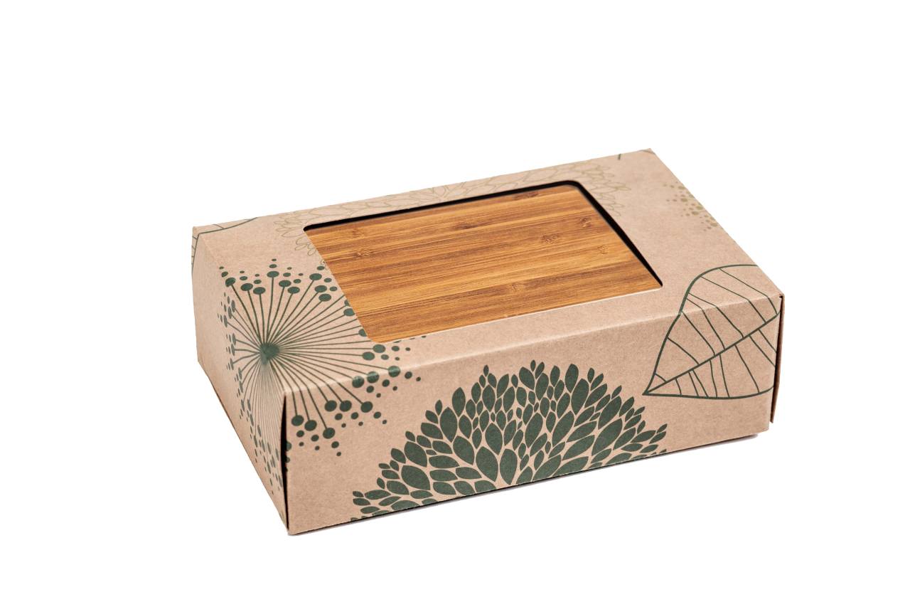 Lunchbox aus Edelstahl mit Bambusdeckel – 1800 ml Lunchbox aus Edelstahl mit Bambusdeckel – 1800 ml