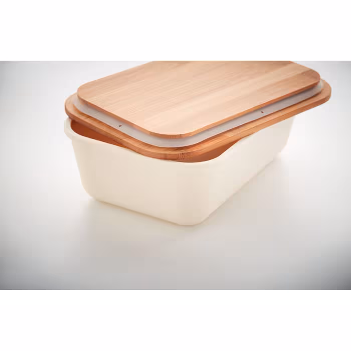 Medium Lunch- oder Sandwichbox mit Bambusdeckel
