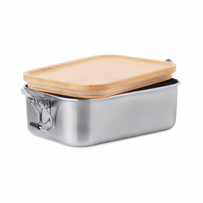 NORDIC – Lunchbox Edelstahl & Bambus, 750ml