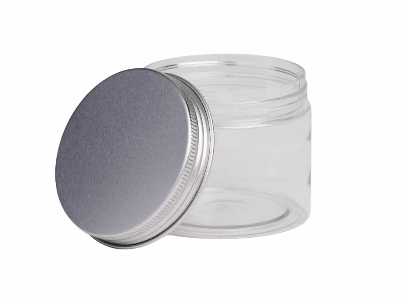 PET Dose mit Aluminium Schraubdeckel | 100ml PET Dose mit Aluminium Schraubdeckel | 100ml