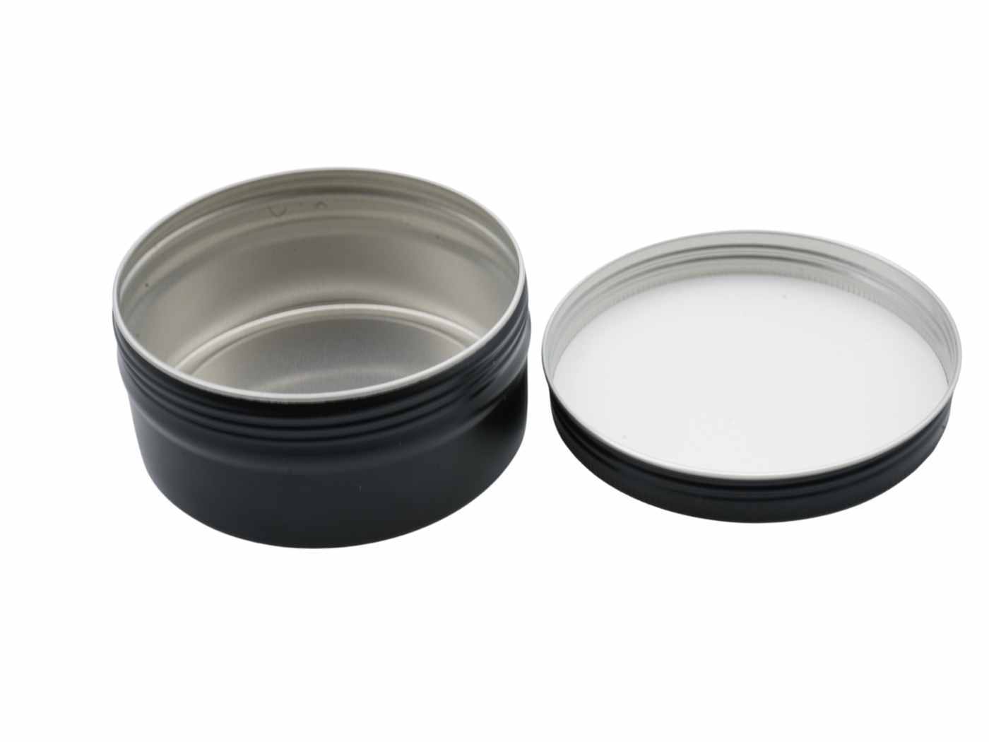 150ml Aluminiumdose mit Schraubdeckel | schwarz  150ml Aluminiumdose mit Schraubdeckel | schwarz
