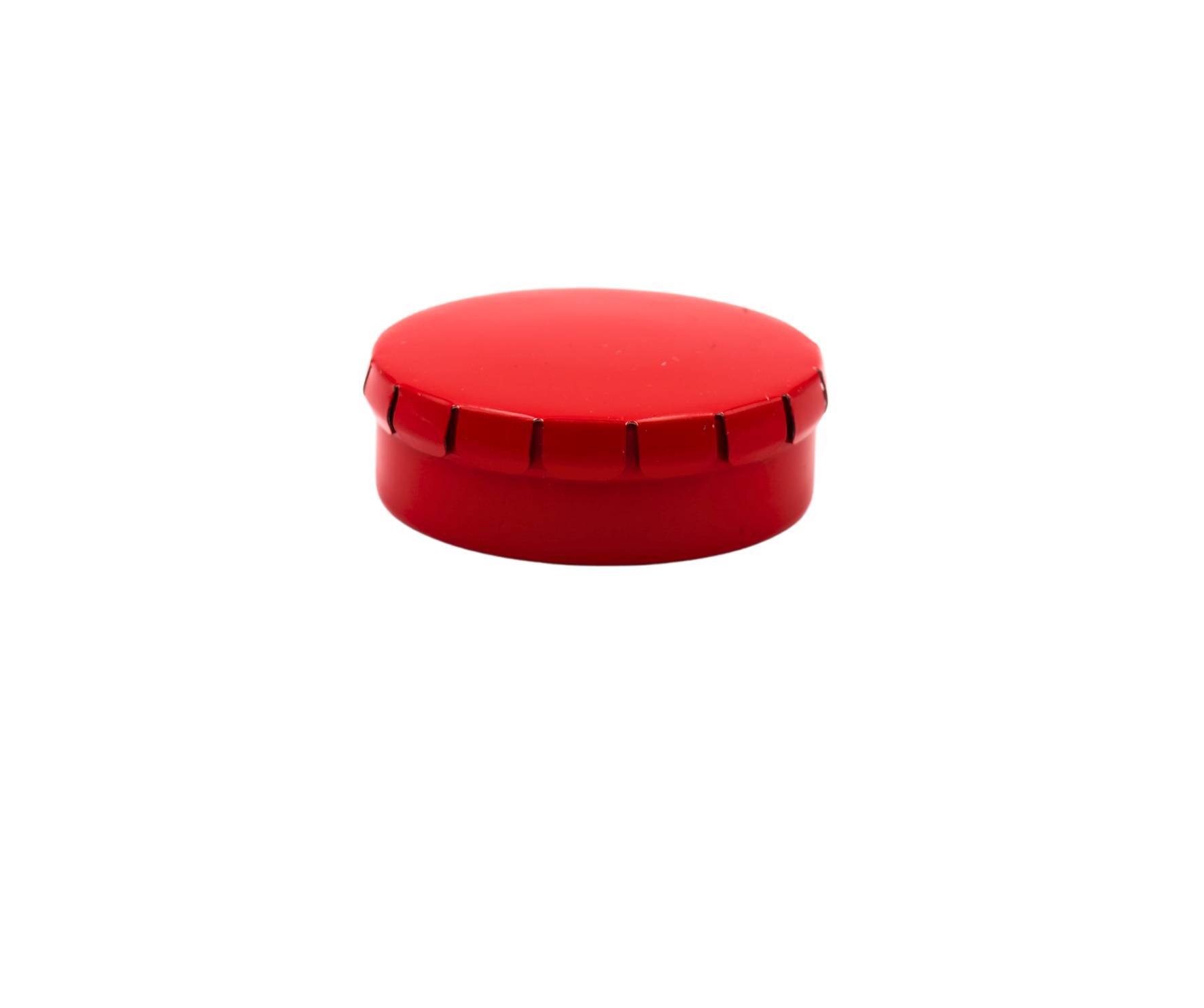 Klick-Klack Dose Ø45mm, Rot Klick-Klack Dose Ø45mm, Rot
