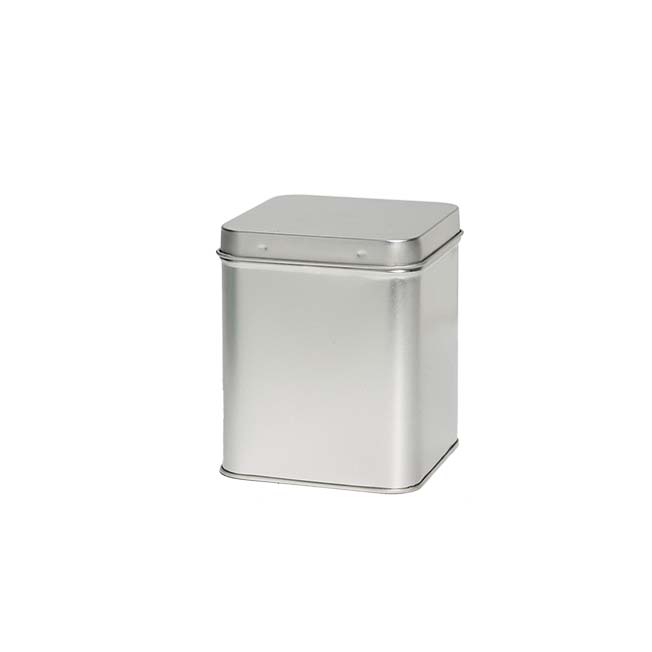 Viereckige Dose 200g mit Scharnierdeckel | 88x88x115mm