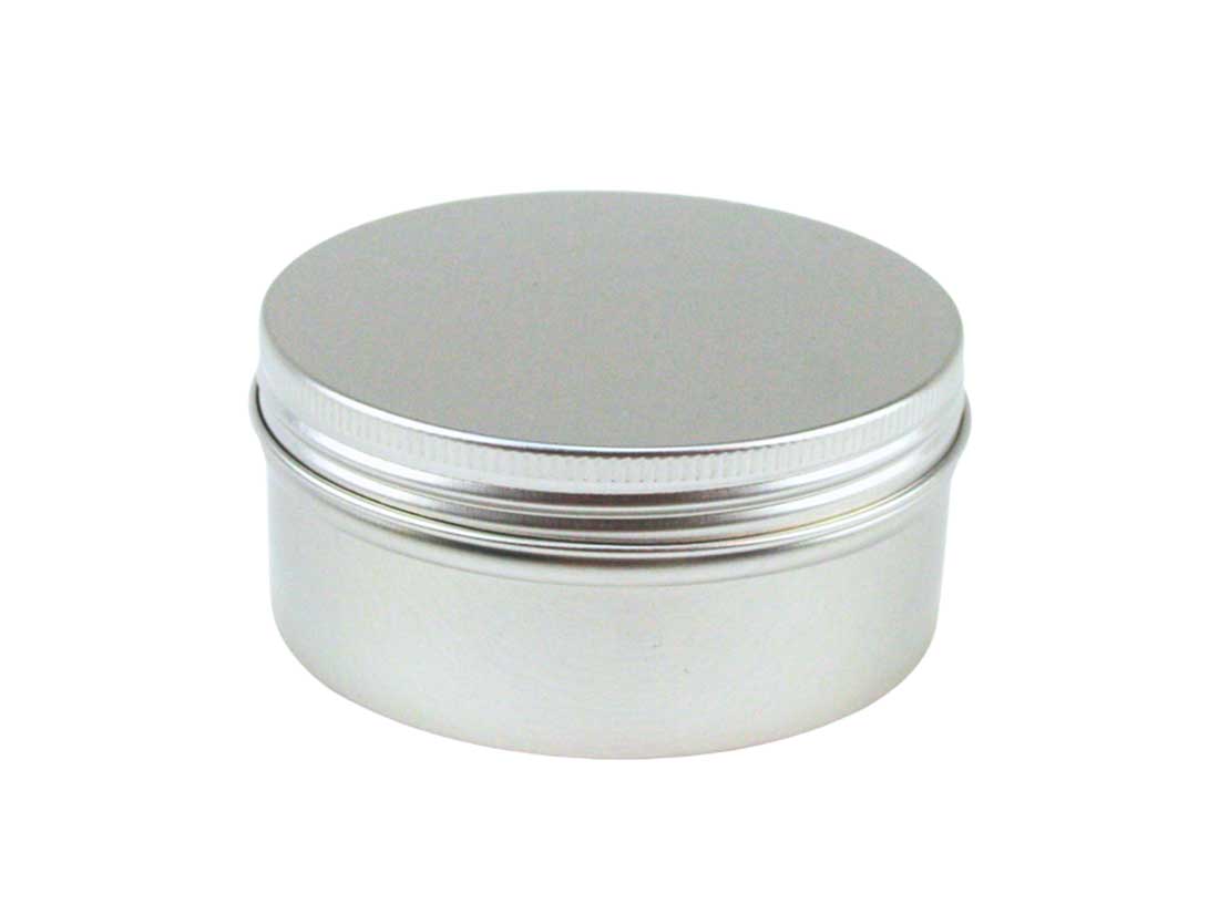 150ml Aluminiumdose mit Schraubdeckel | silber 150ml Aluminiumdose mit Schraubdeckel | silber