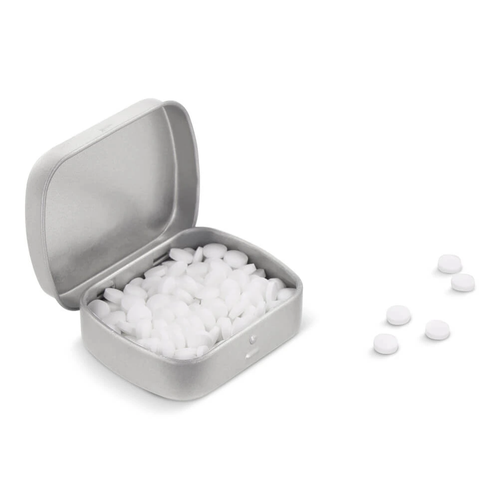 Mini-Pfefferminzdose - Zuckerfrei Mini-Pfefferminzdose - Zuckerfrei