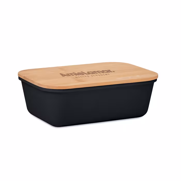 Medium Lunch- oder Sandwichbox mit Bambusdeckel