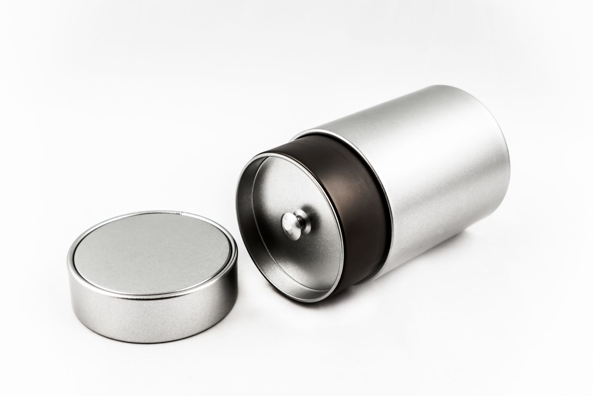 Premium Gewürzdose mit Aromadeckel, silber Premium Gewürzdose mit Aromadeckel, silber