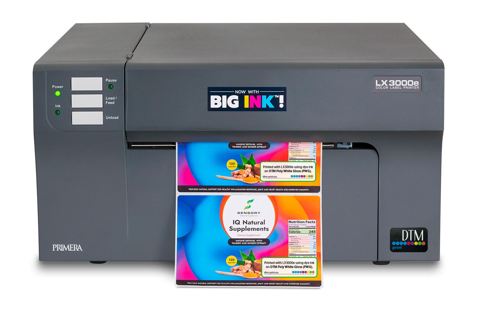 DTM Farb-Labeldrucker LX3000e