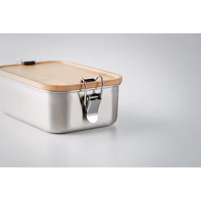 NORDIC – Lunchbox Edelstahl & Bambus, 750ml