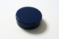 runde Blechdose mit Klick-Klack-Deckel (D45*15mm), blau